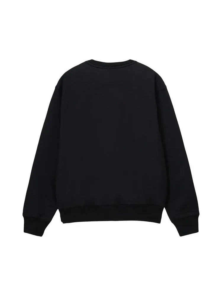 Свитер Stussy x Our Legacy x Our Legacy Work Shop Collegiate Pigment Dyed Crew — изображение 2 из 2, черный