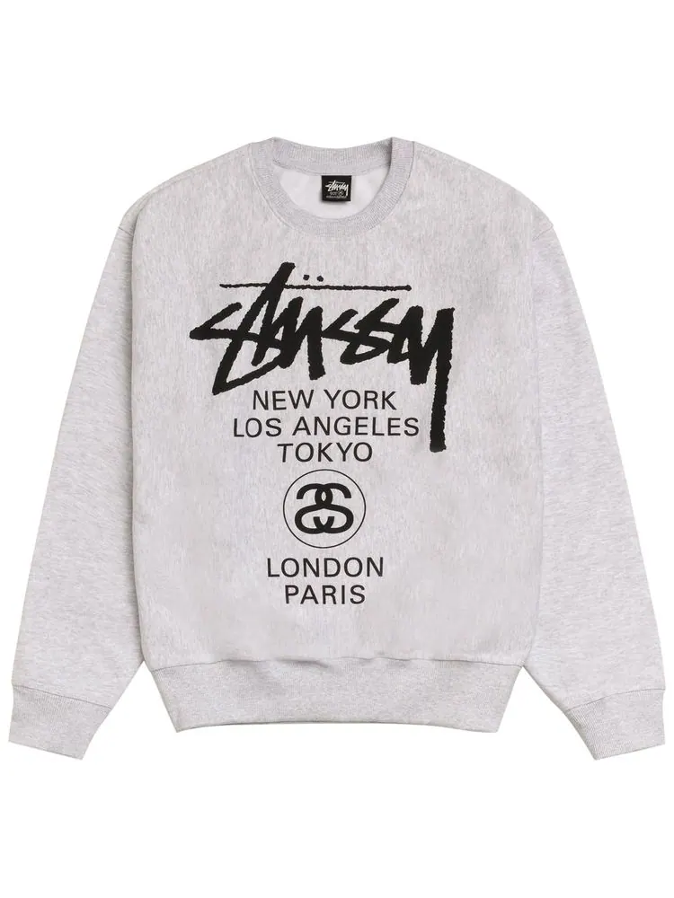 Толстовка Stussy World Tour Crew