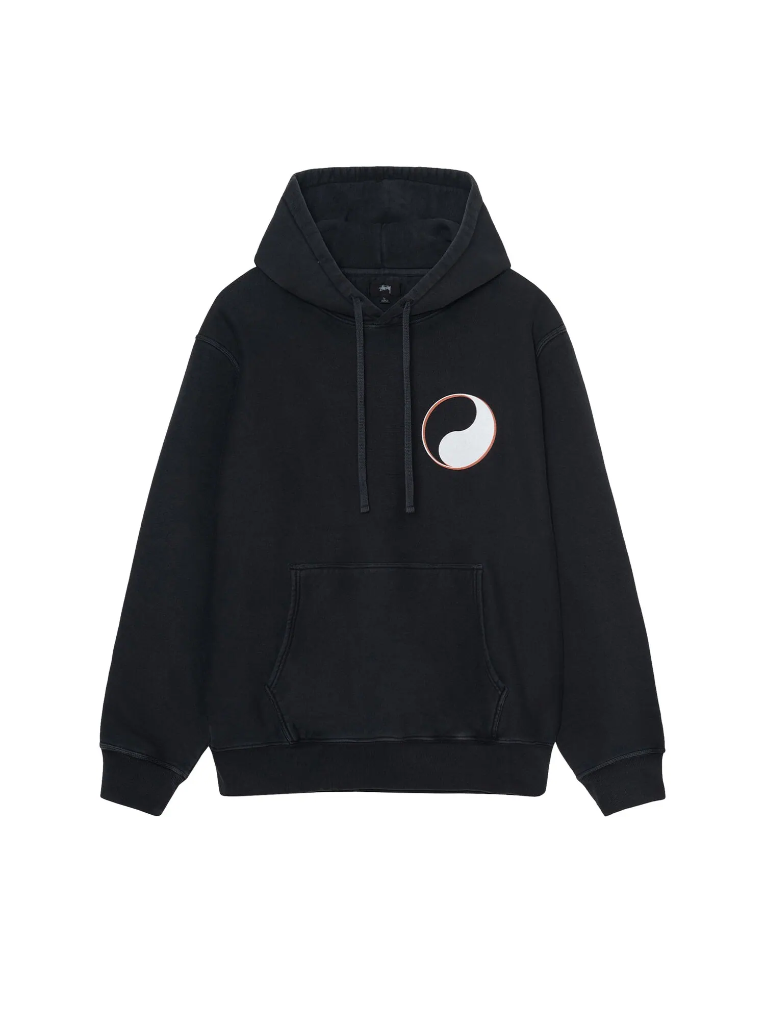 Худи Stussy x Our Legacy Drop Shadow, окрашенное в пигмент