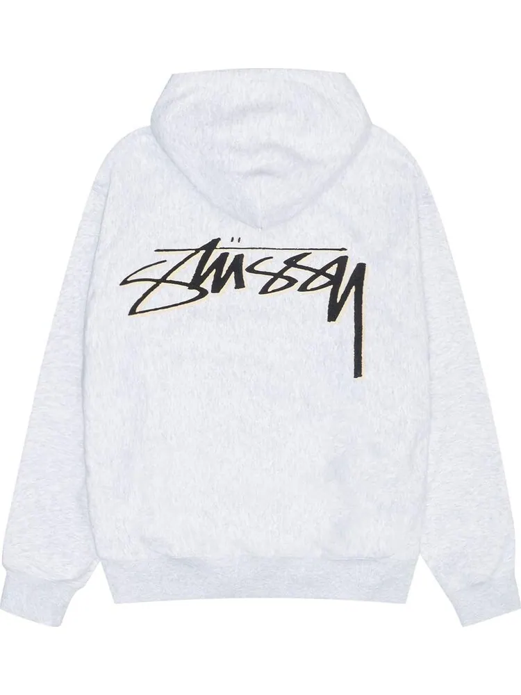 Худи Stussy x Our Legacy x Our Legacy Work Shop Drop 'Ash Heather' — изображение 2 из 2, серый