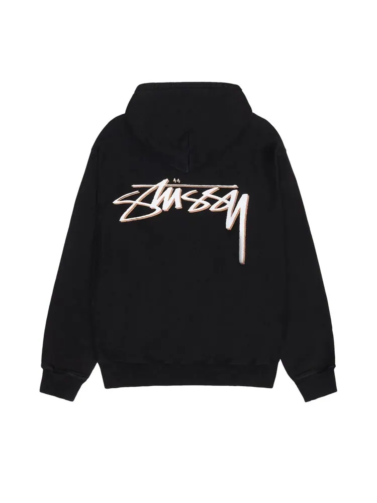 Худи Stussy x Our Legacy x Our Legacy Work Shop Drop 'Black' — изображение 2 из 2, черный