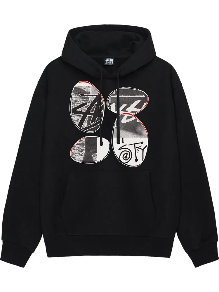Худи Stussy David Carson Vespa 'Black'