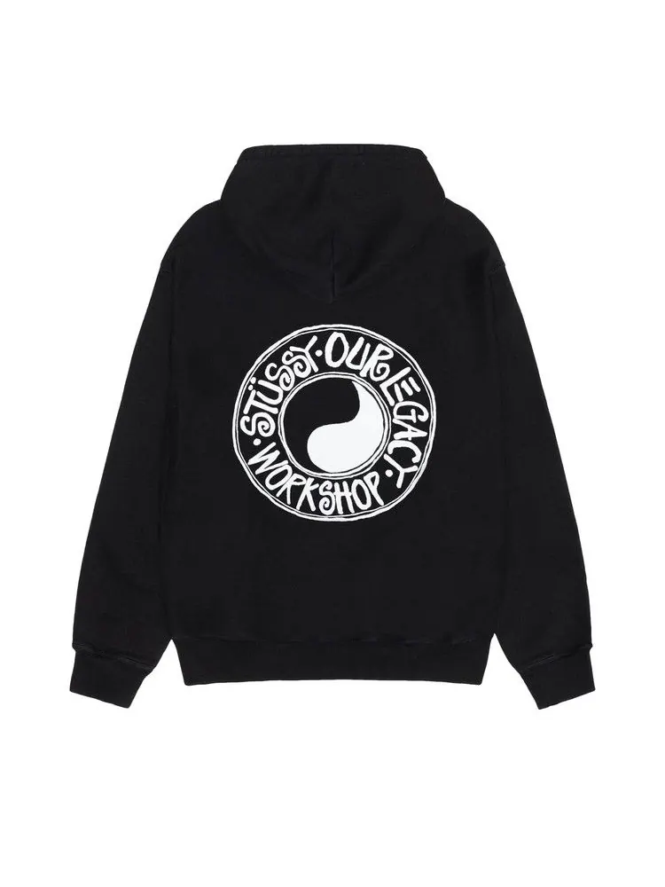 Худи Stussy x Our Legacy Work Shop Buana Hoodie — изображение 2 из 2, черный