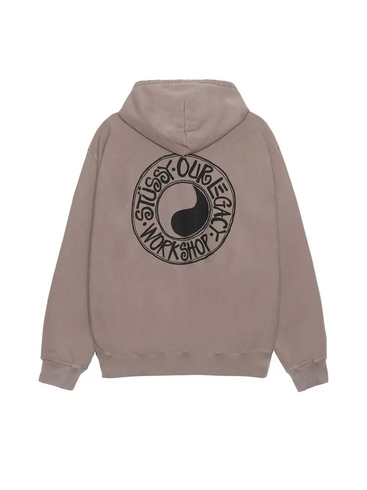Худи Stussy x Our Legacy Work Shop Buana Hoodie Taupe — изображение 2 из 2, тауп