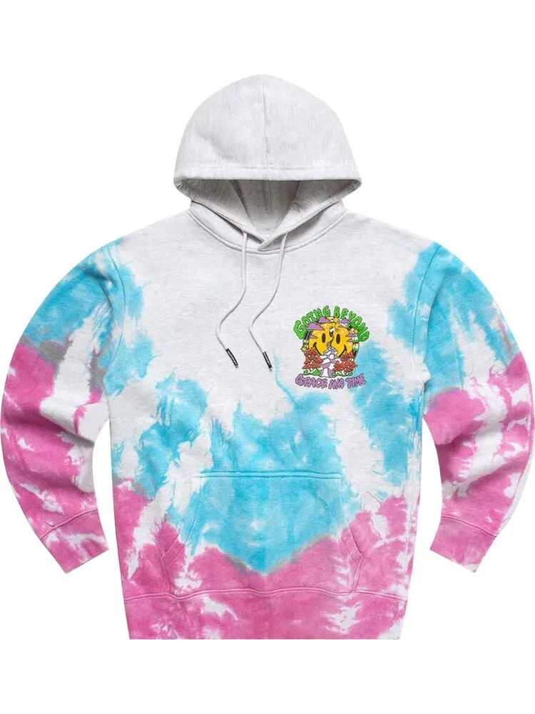 Худи Market Smiley Beyond Space And Time Hoodie 'Purple Tie Dye'