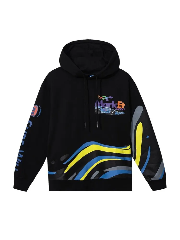 Худи Market Paint Dept 'Black'