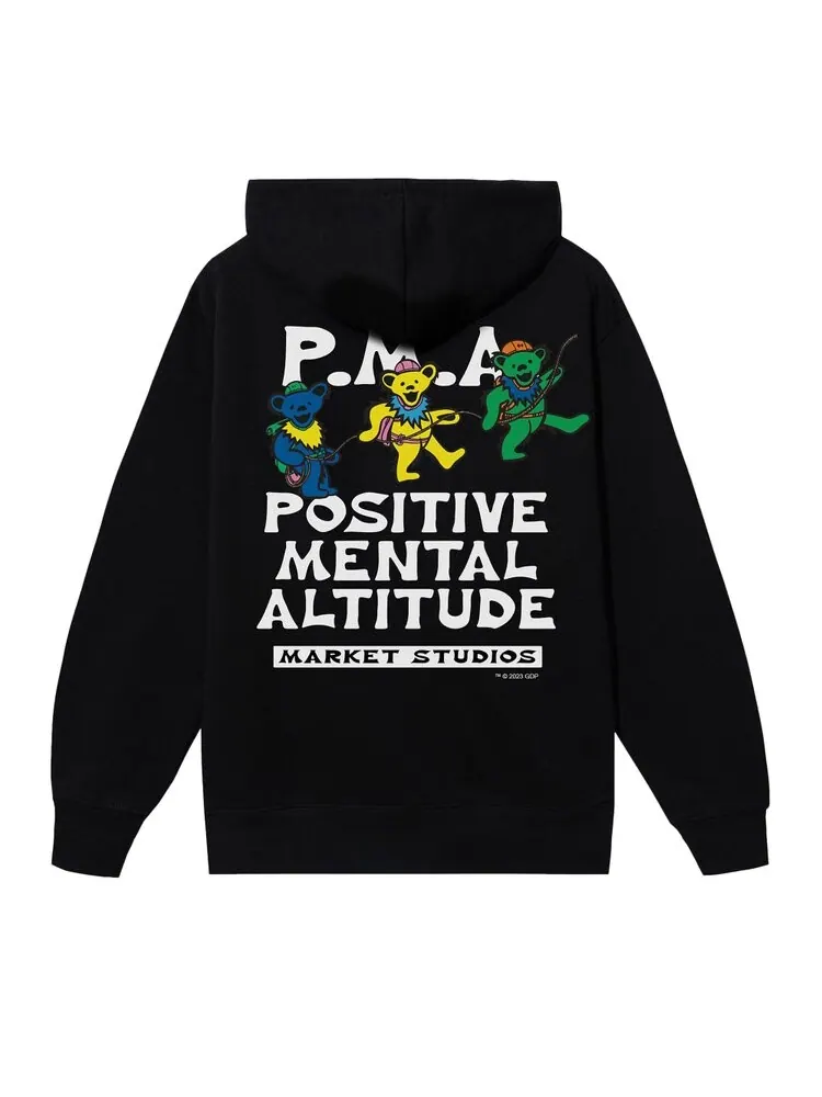 Худи Market x Grateful Dead PMA 'Black' — изображение 3 из 3, черный