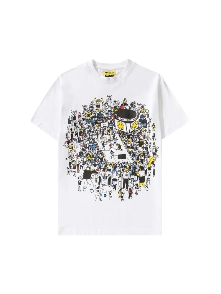 Футболка Market World Bball Game Tee 'White'