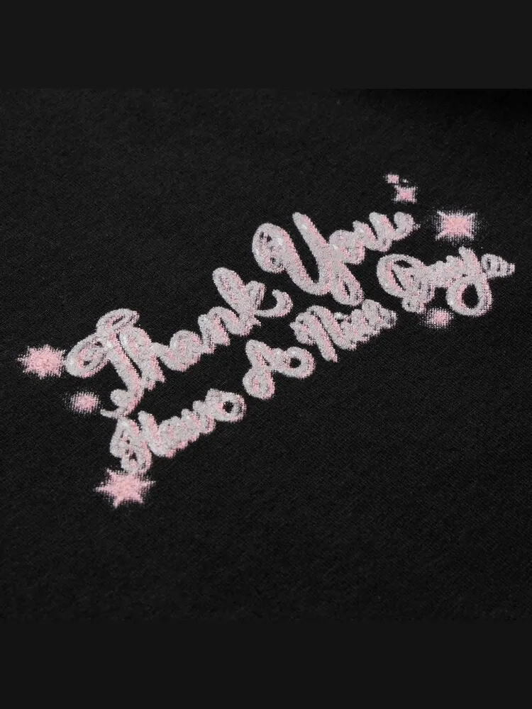 Футболка Market Thank You Rose Tee 'Black' — изображение 3 из 3, черный
