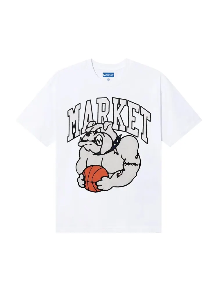 Футболка Market Bulldogs 'White'