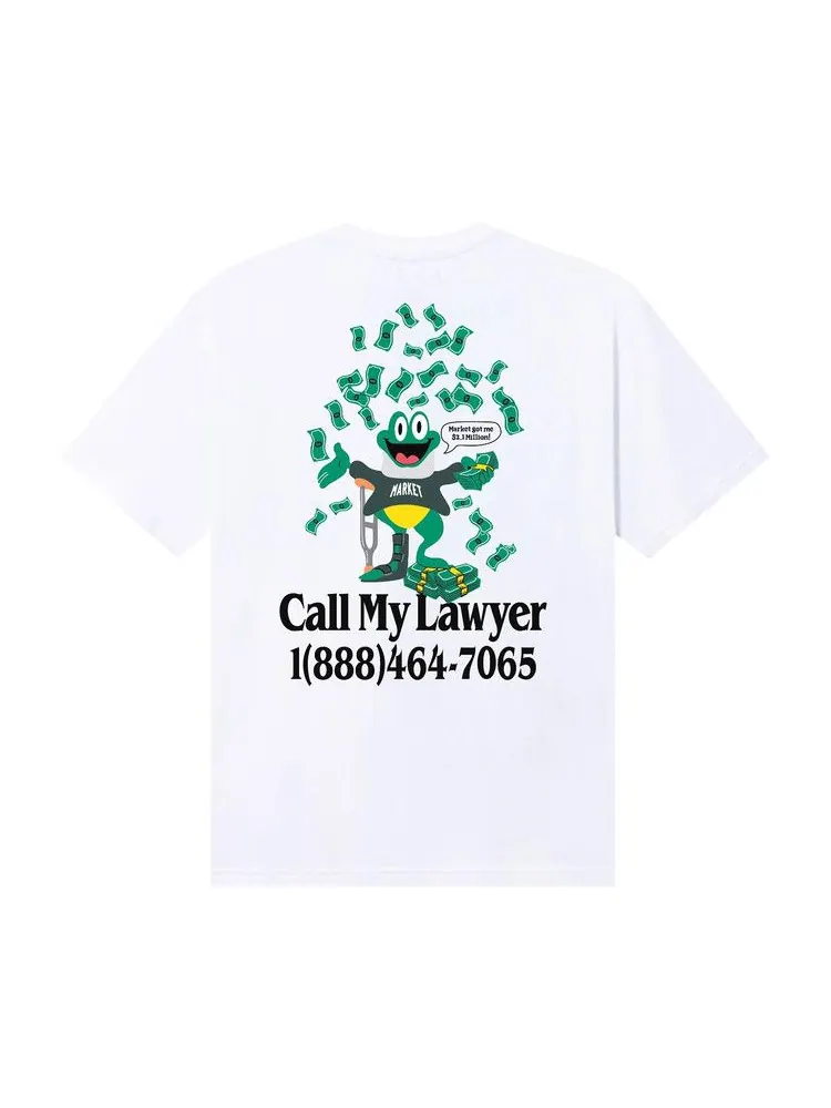 Футболка Market Slip And Fall Tee — изображение 2 из 2, белый
