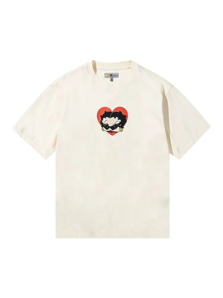 Футболка Market x Betty Boop Sweetheart T-Shirt 'Butter Cream'