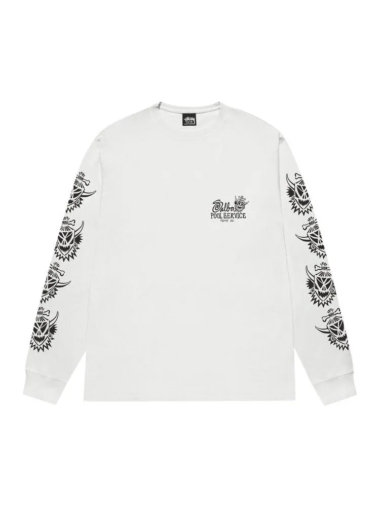 Футболка Stussy Witch Doctor Long-Sleeve Tee Pigment Dyed
