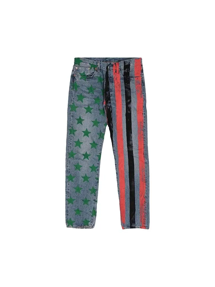 Джинсы Denim Tears x CPFM 4th of July Denim Plant Jeans