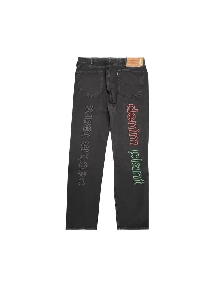 Джинсы Denim Tears x CPFM 4th of July Denim Plant Jeans — изображение 2 из 2, черный