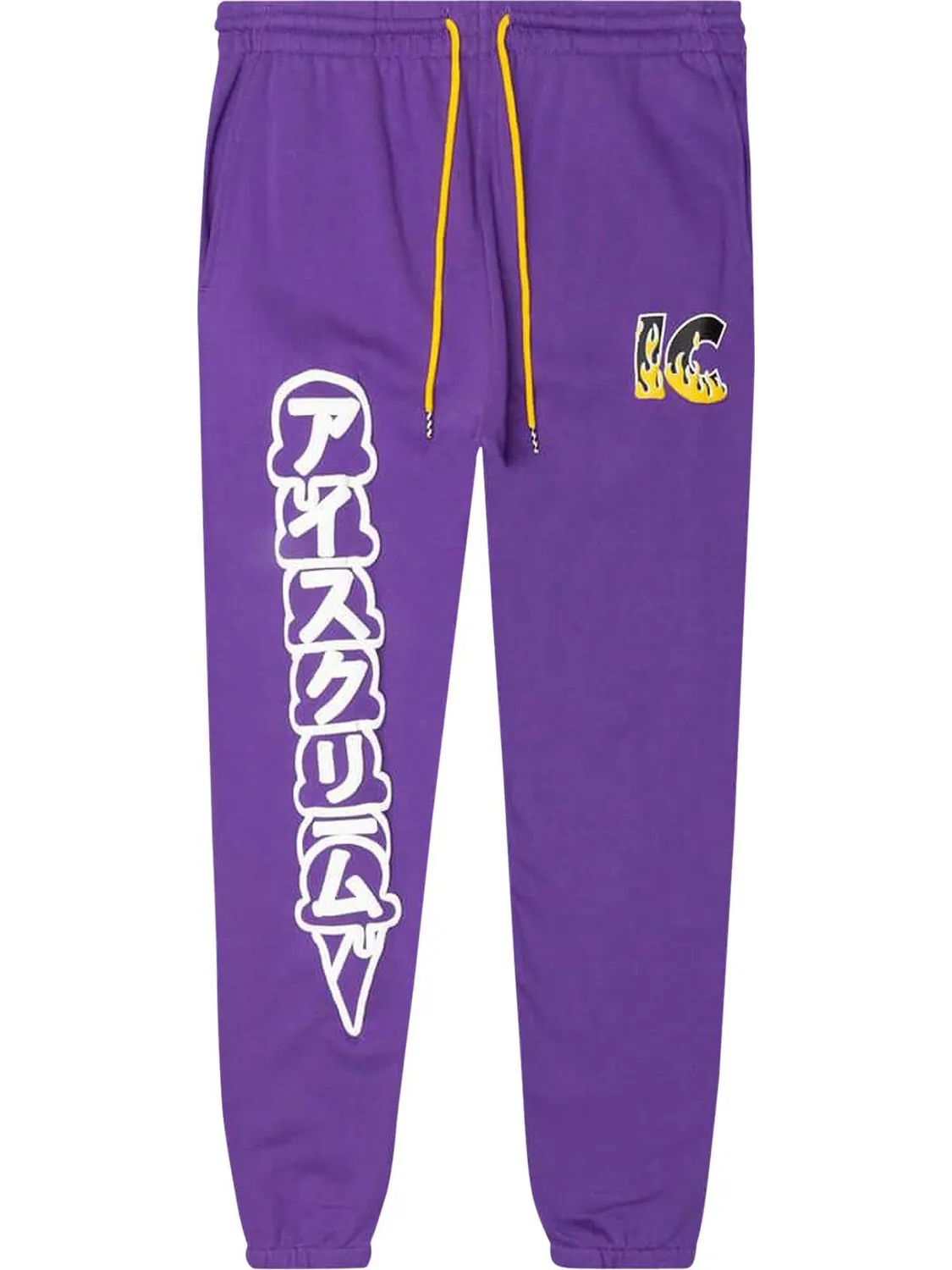 Спортивные брюки Icecream Burner Sweatpant 'Heliotrope' — фиолетовый