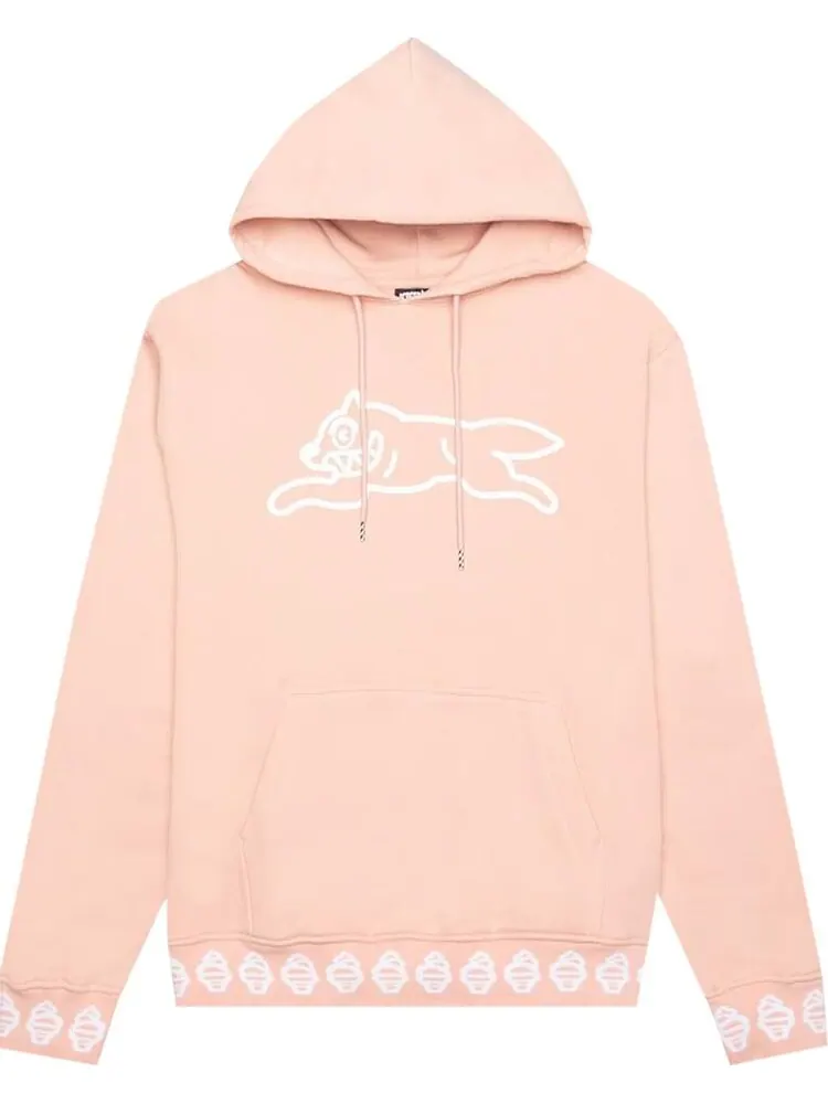 Худи Icecream Cones Hoodie 'Rose Smoke' — розовый