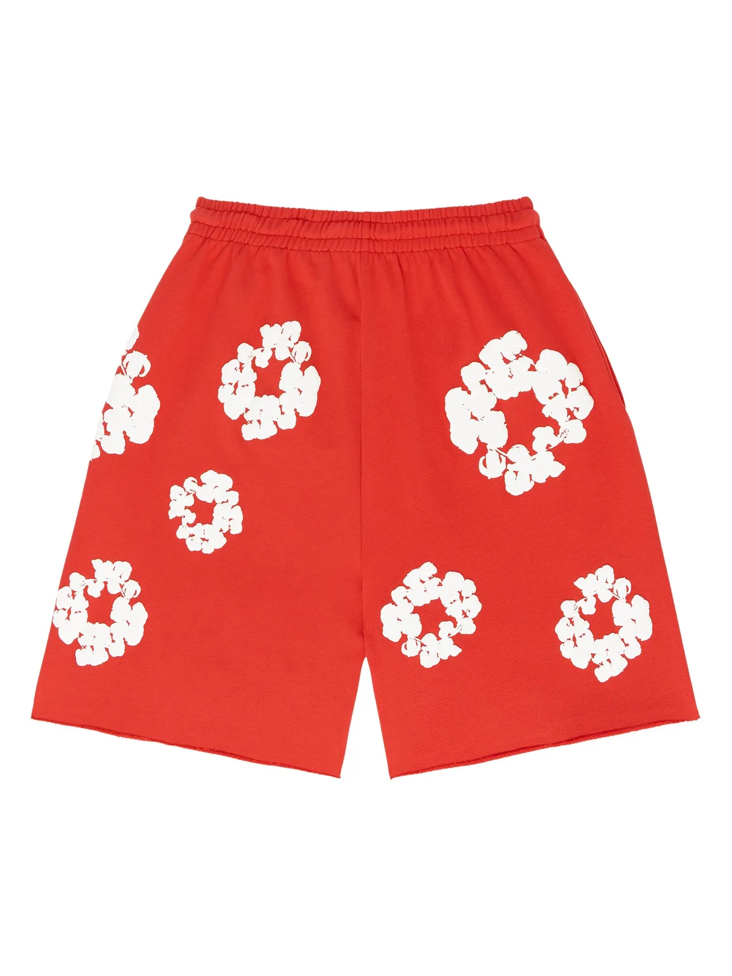 Джинсовые шорты The Cotton Wreath Red — изображение 2 из 2, красный