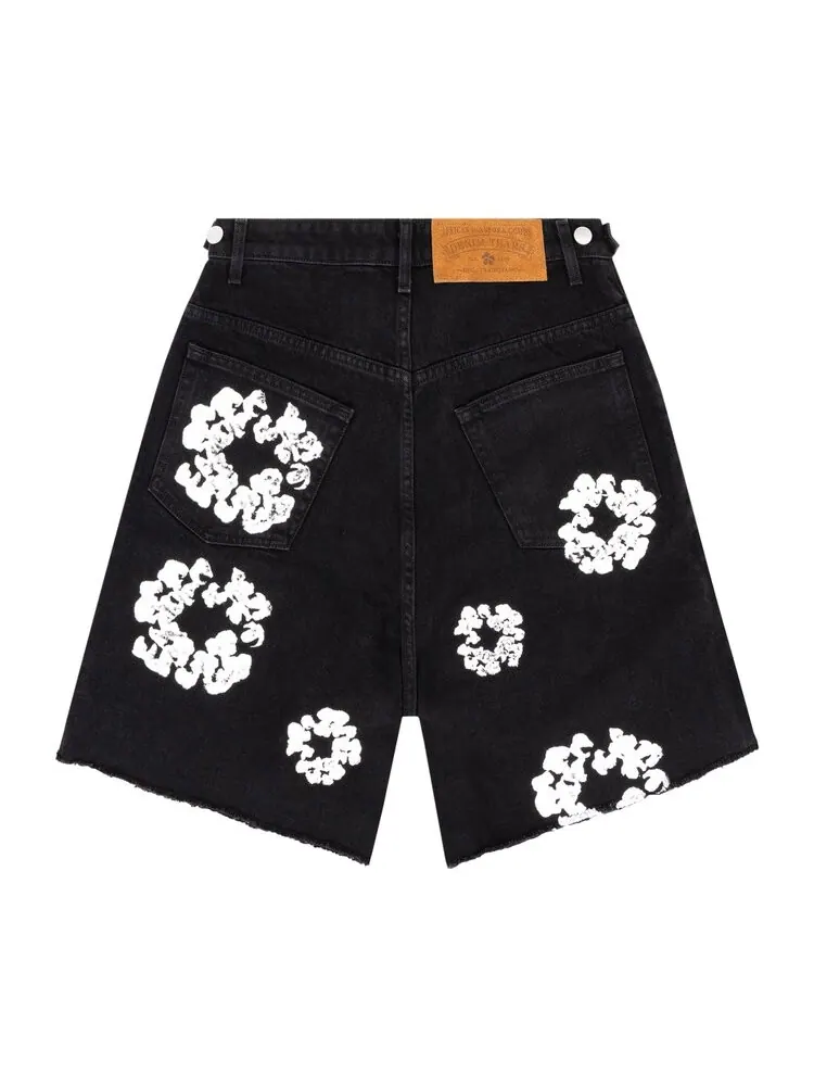 Шорты Denim Tears Wreath Jean Short — изображение 2 из 2, черный