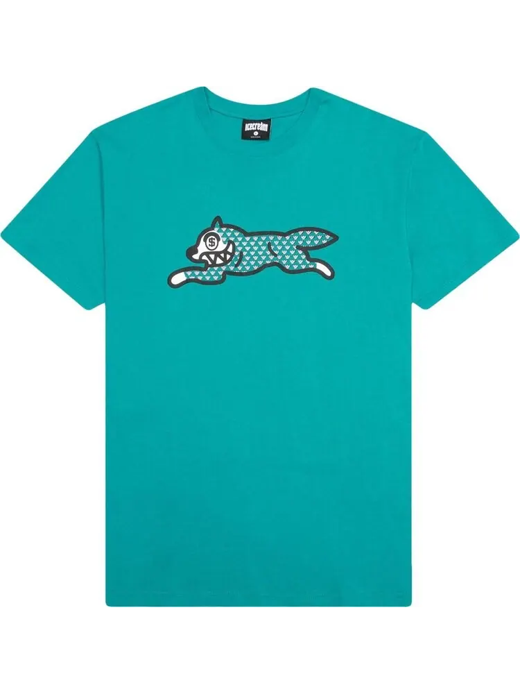 Футболка Icecream Fossil Fuel Short-Sleeve Tee 'Green Blue Slate' — мульти