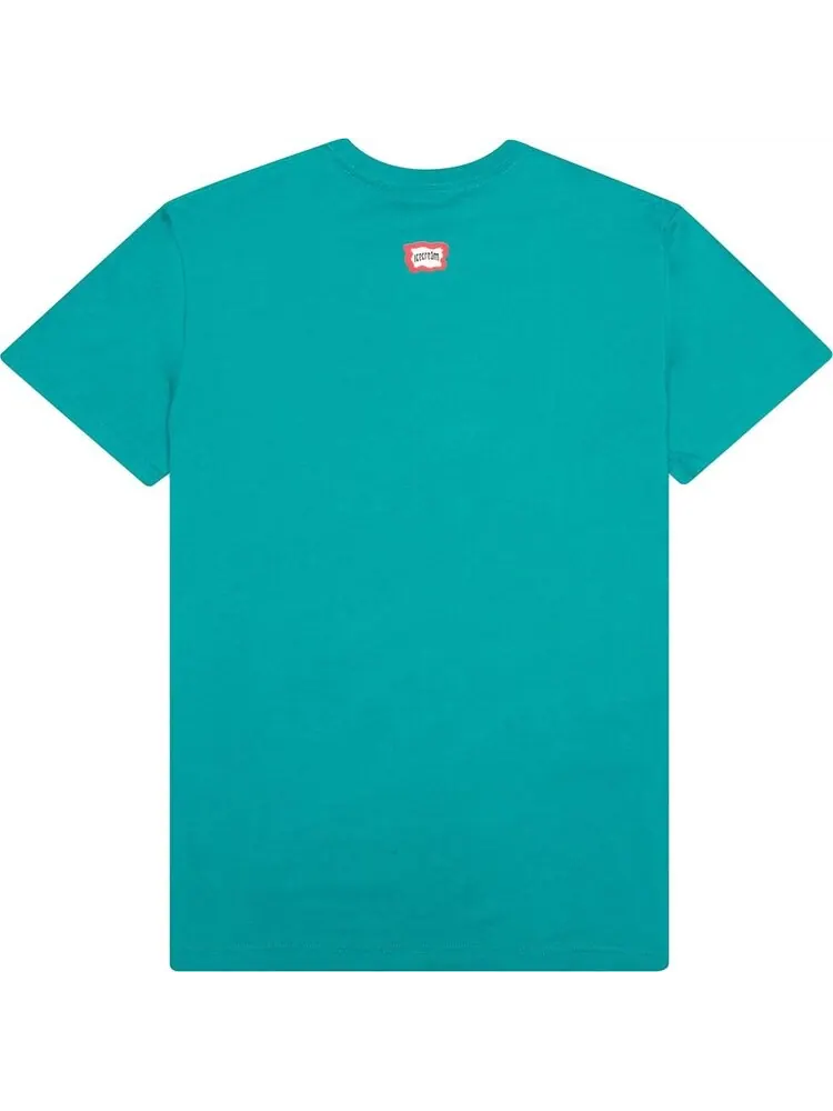 Футболка Icecream Fossil Fuel Short-Sleeve Tee 'Green Blue Slate' — изображение 2 из 3, мульти