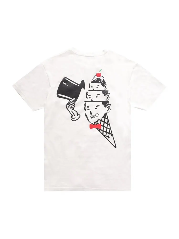 Футболка Icecream Tricks Short-Sleeve Tee 'White' — изображение 2 из 2, белый