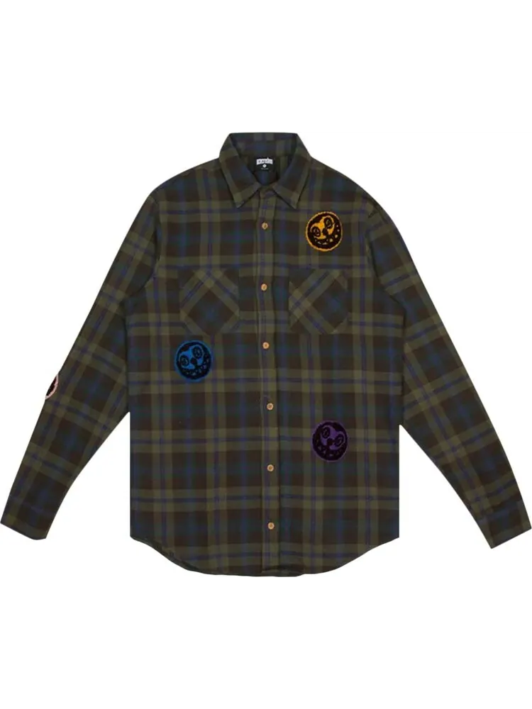 Лонгслив Icecream Eric Long-Sleeve 'Plaid' — изображение 1 из 1, мульти