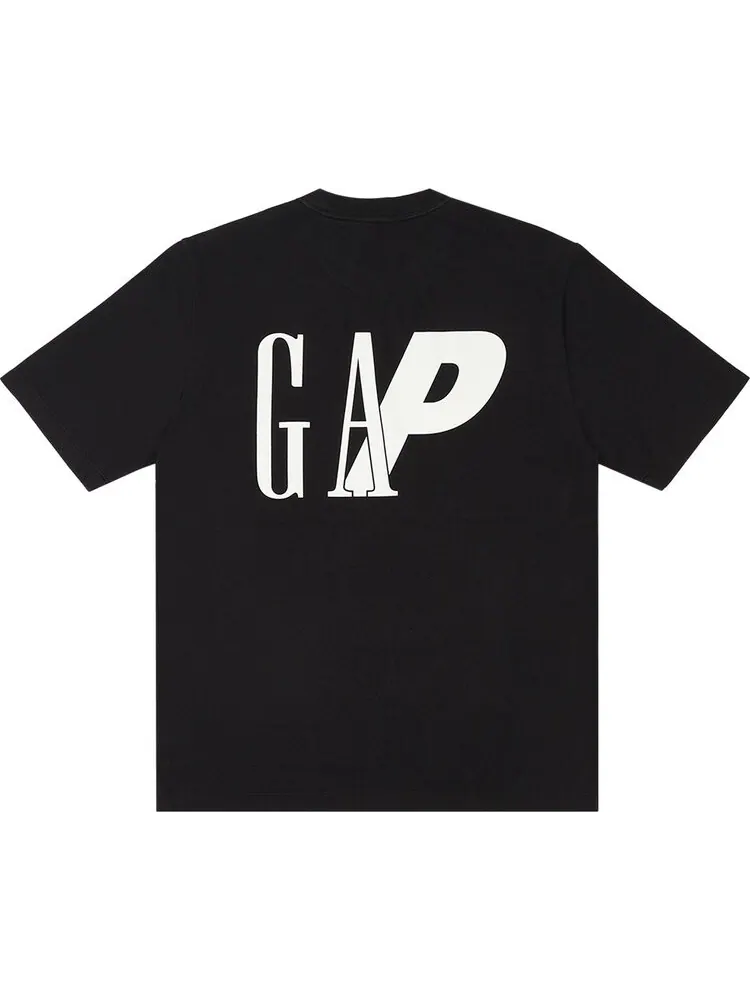 Футболка Palace x Gap 'Black' — изображение 2 из 2, черный