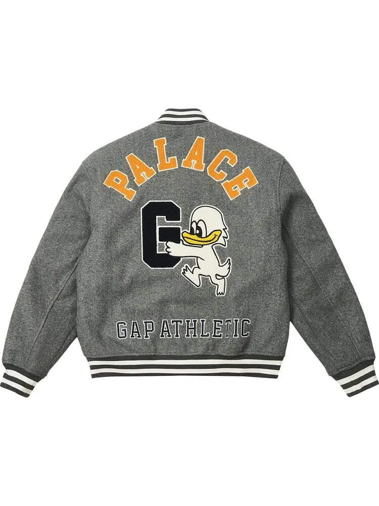 Куртка Palace x Gap Varsity 'Grey' — изображение 3 из 3, серый