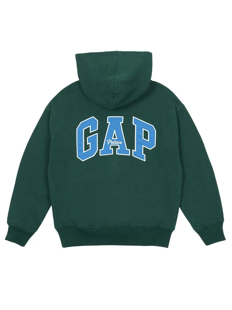 Толстовка Palace x Gap Kids Hood — изображение 2 из 2, зеленый