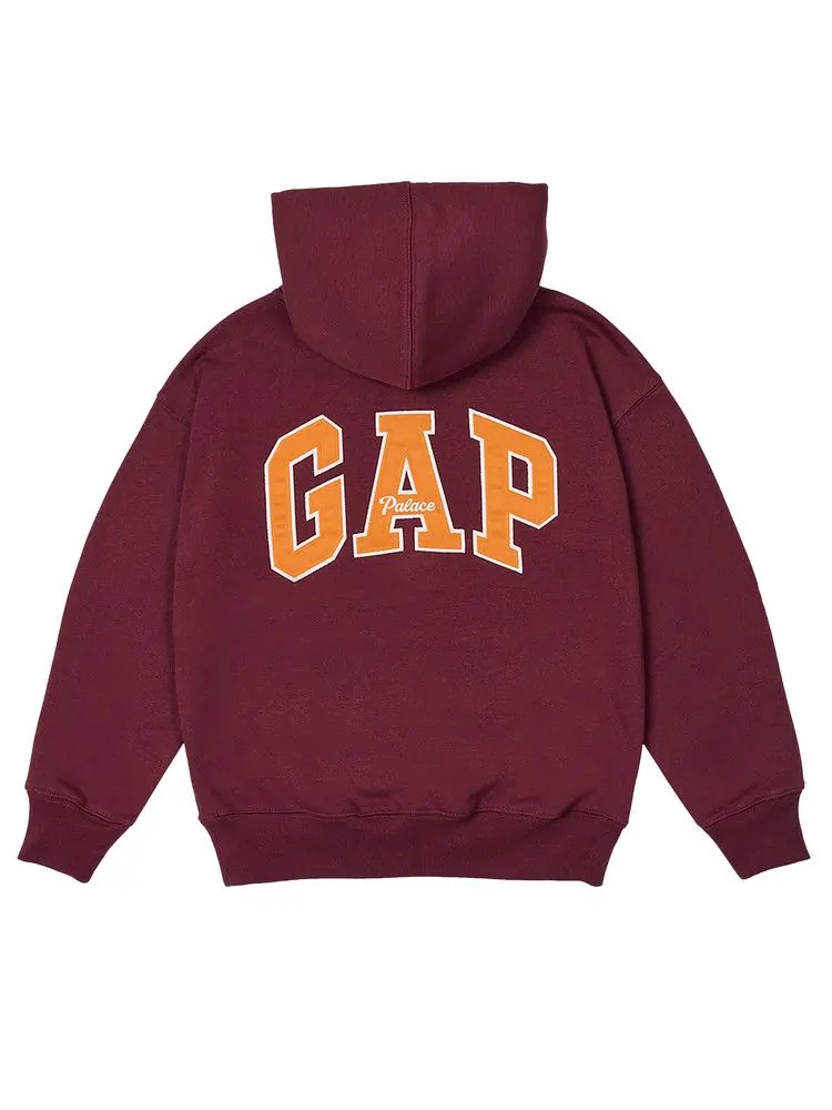 Толстовка Palace x Gap Kids Hood — изображение 2 из 2, бордовый