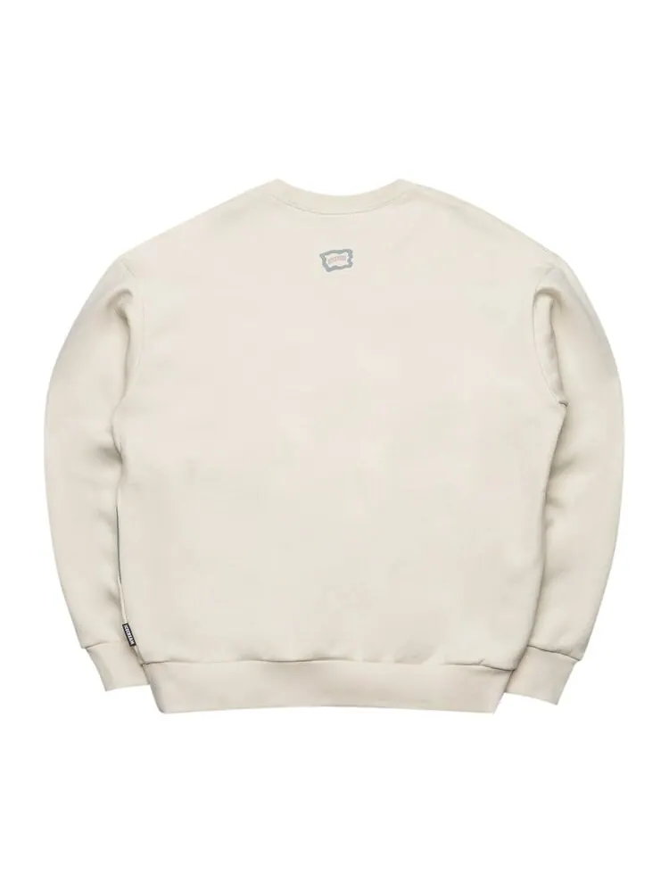 Толстовка Icecream Pow Crewneck — изображение 2 из 3, белый