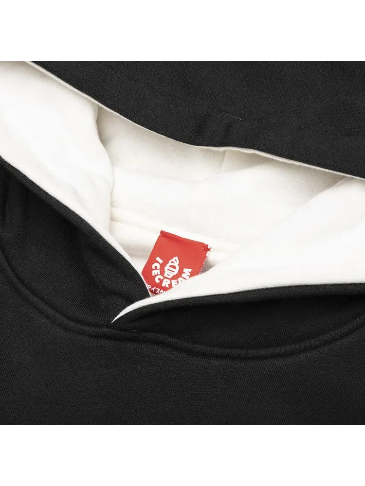 Худи Icecream Reversible Oasis Hoodie 'Stretch Limo' — изображение 3 из 3, черный