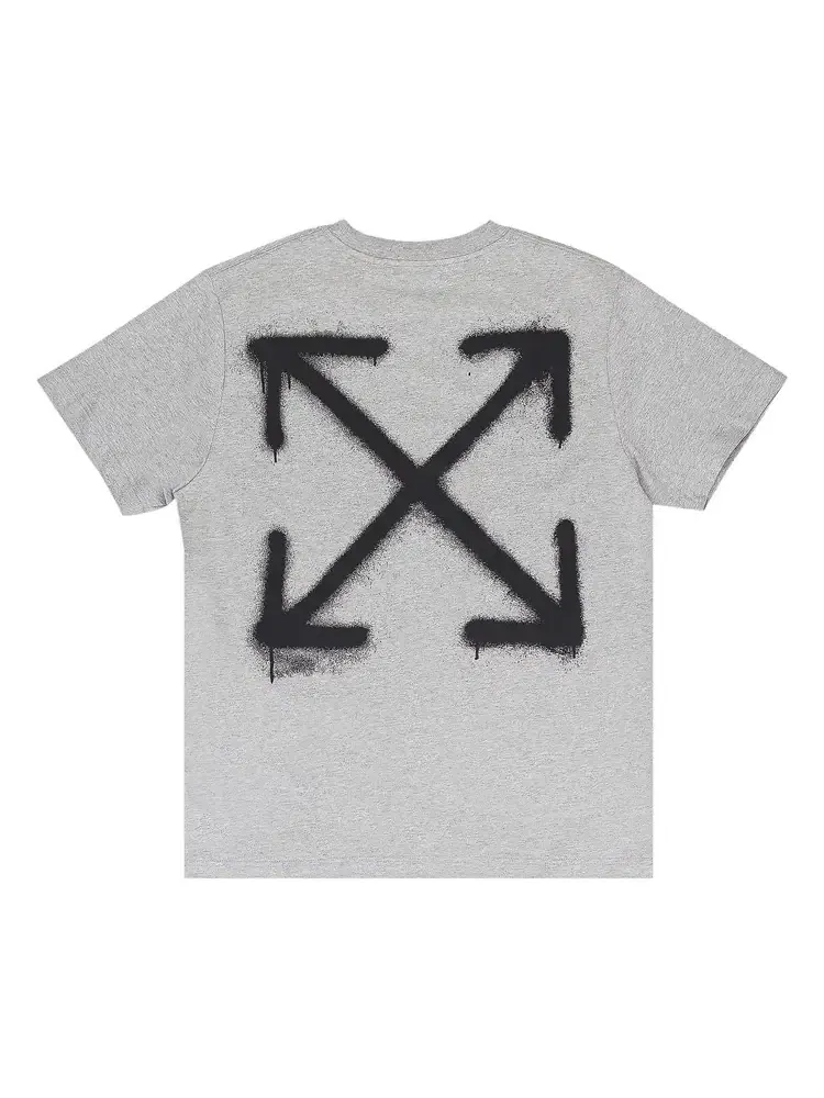 Футболка Off-White Spray Can Arrow Slim — изображение 2 из 2, серый