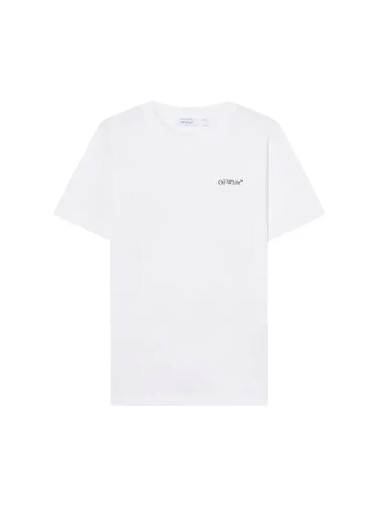 Футболка с коротким рукавом и приталенным силуэтом Off-White Metal Arrow