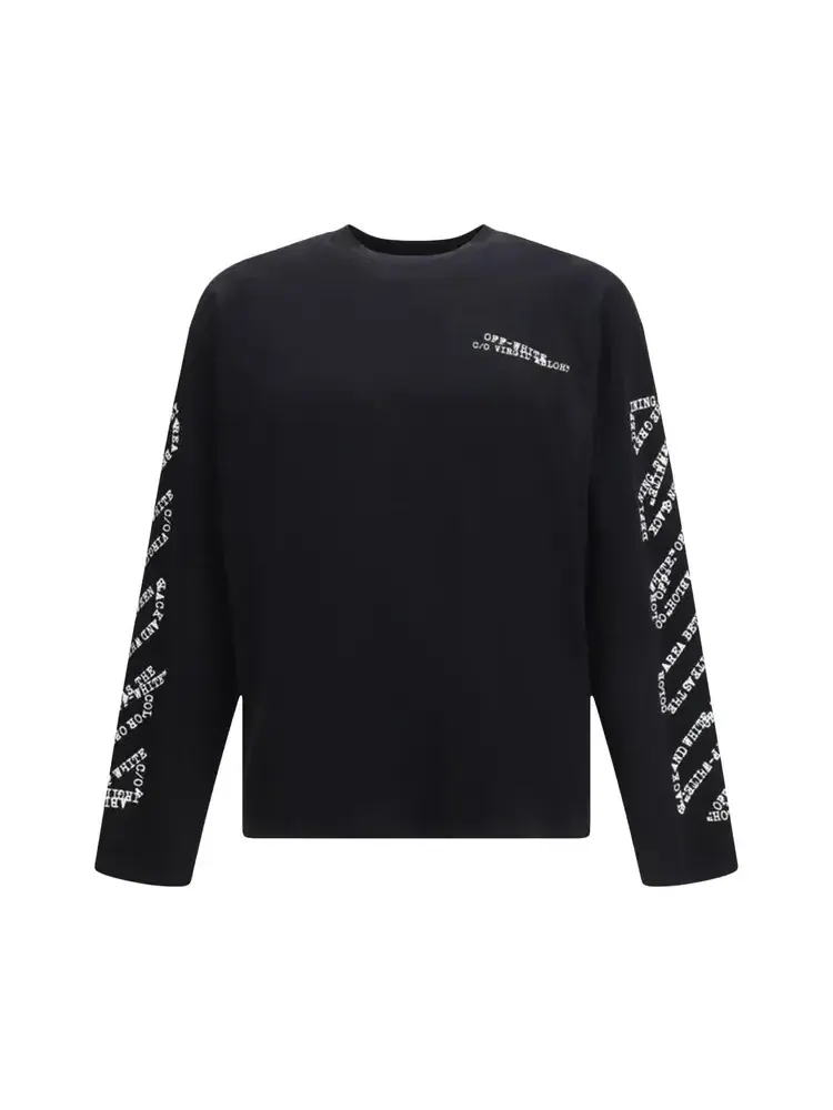 Футболка с длинными рукавами Off-White Type Arrow Diag Skate