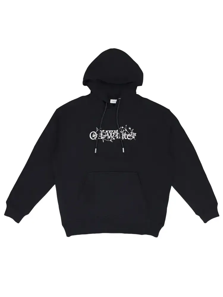 Худи Off-White Bookish Flower Skate Hoodie — изображение 1 из 2, черный