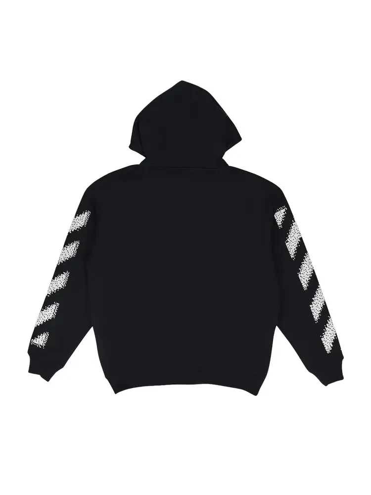Худи Off-White Pixel Diagonal Skate Hoodie — изображение 2 из 2, черный