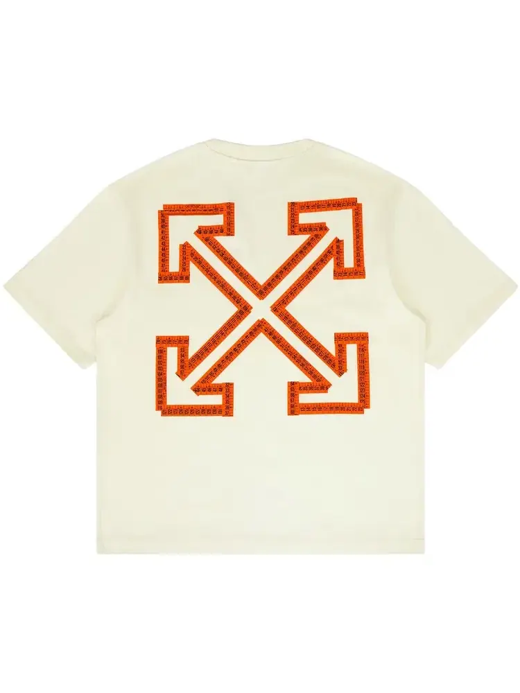 Футболка Off-White Tape Arrow Fit — изображение 2 из 2, белый
