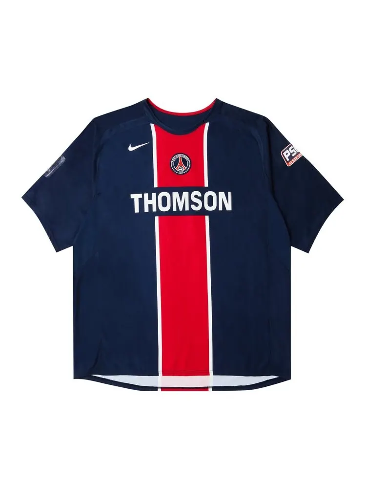 Джерси Paris Saint-Germain Vintage Paris Saint-Germain Pauleta #9 Home Stadium 'Navy/Red' — изображение 2 из 3, синий