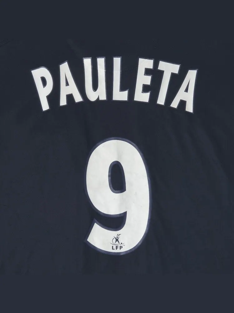 Джерси Paris Saint-Germain Vintage Paris Saint-Germain Pauleta #9 Home Stadium 'Navy/Red' — изображение 3 из 3, синий