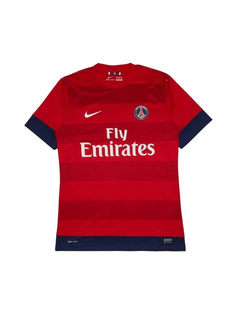Джерси Paris Saint-Germain Vintage Paris Saint-Germain Stock Pro Away Jersey Red — красный