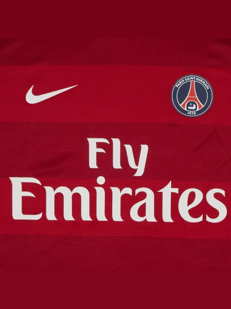 Джерси Paris Saint-Germain Vintage Paris Saint-Germain Stock Pro Away Jersey Red — изображение 3 из 3, красный