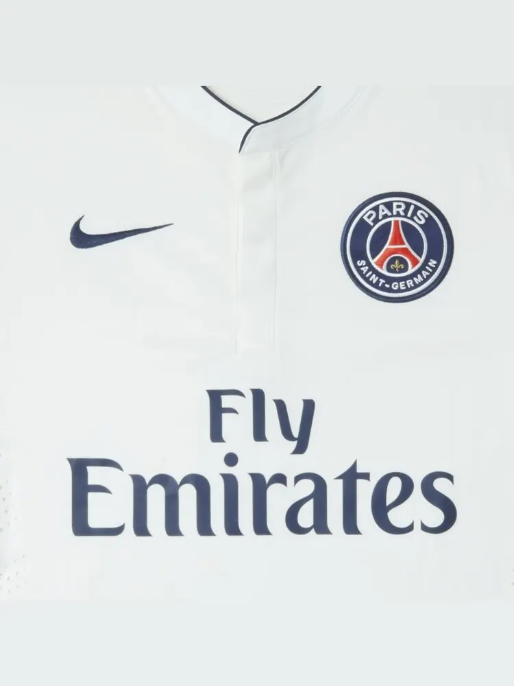 Джерси Paris Saint-Germain Pre-Owned Paris Saint-Germain Stock Pro Away 'White' — изображение 3 из 3, белый