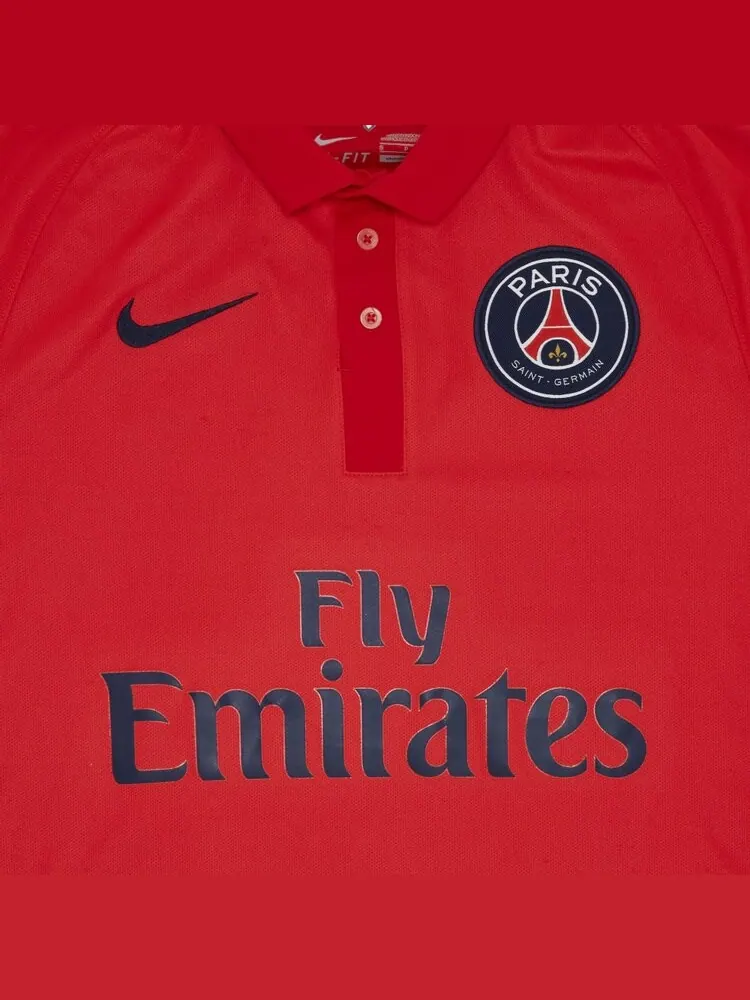 Джерси Paris Saint-Germain Pre-Owned Paris Saint-Germain Third Stadium 'Red' — изображение 3 из 3, красный