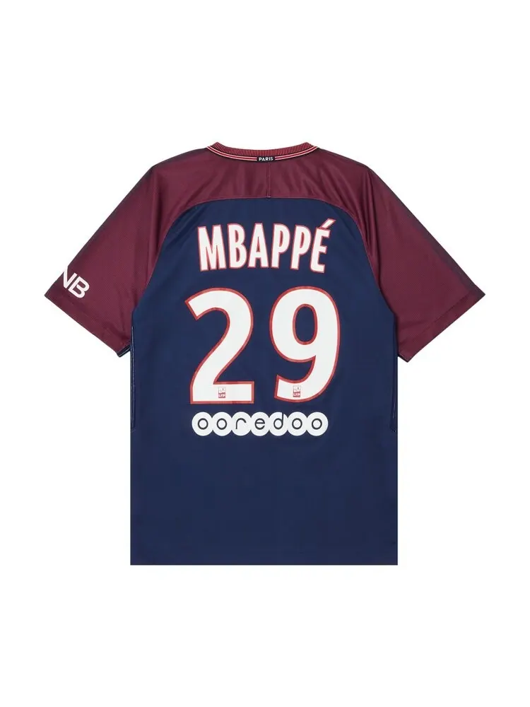 Джерси Paris Saint-Germain Pre-Owned Paris Saint-Germain Mbappé #29 Home Stadium 'Navy/Burgundy'
