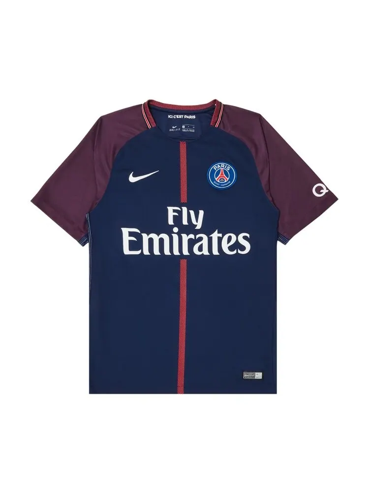 Джерси Paris Saint-Germain Pre-Owned Paris Saint-Germain Mbappé #29 Home Stadium 'Navy/Burgundy' — изображение 2 из 3, синий