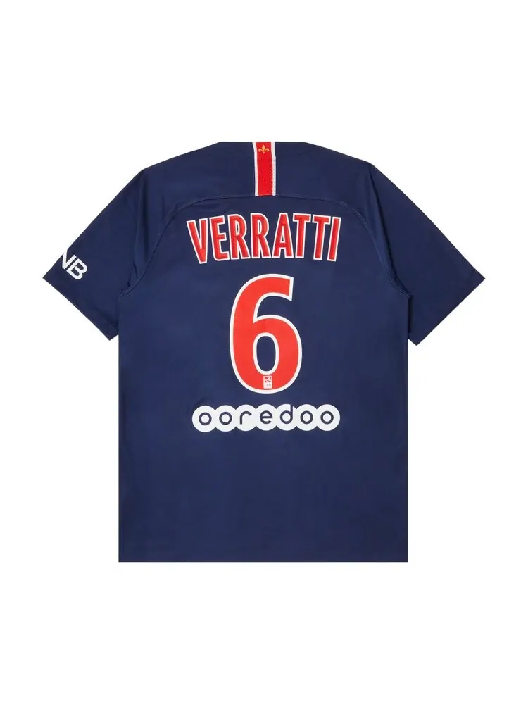 Джерси Paris Saint-Germain Pre-Owned Paris Saint-Germain Verratti #6 Home Stadium 'Blue/Red'