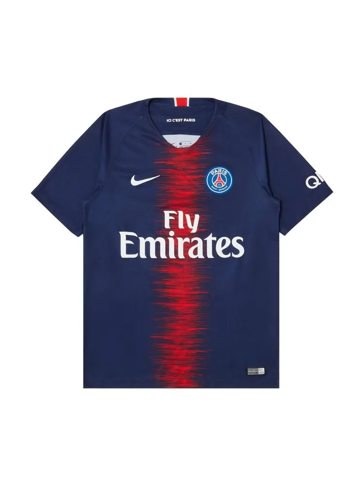 Джерси Paris Saint-Germain Pre-Owned Paris Saint-Germain Verratti #6 Home Stadium 'Blue/Red' — изображение 2 из 3, синий