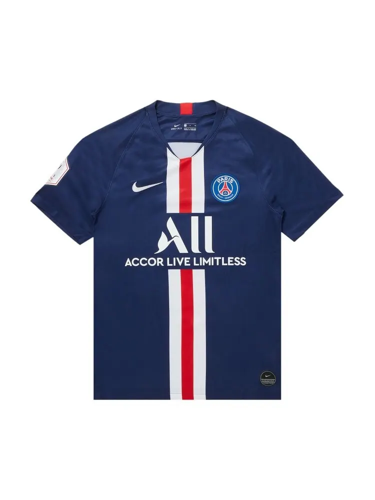 Джерси Paris Saint-Germain Pre-Owned Paris Saint-Germain Verratti #6 Home Stadium 'Navy' — изображение 2 из 3, синий